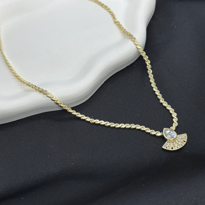 VIP Gold renk kolye