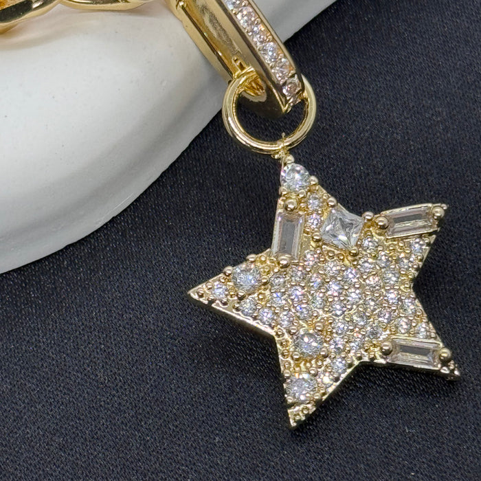VIP Gold renk kolye