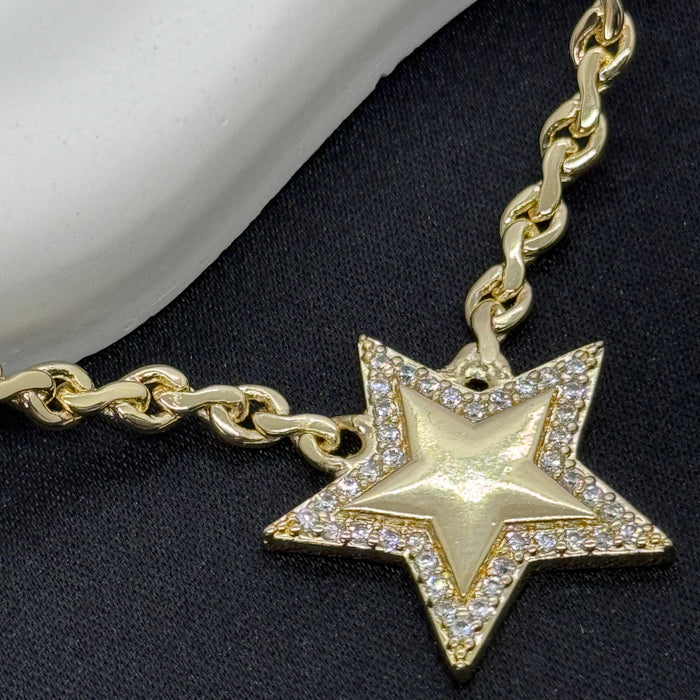VIP Gold renk kolye